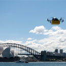 Australian world first, using drones to deliver text books